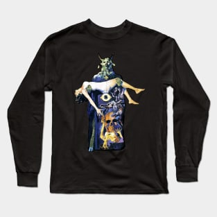 Devil Rides Out Goathead Long Sleeve T-Shirt